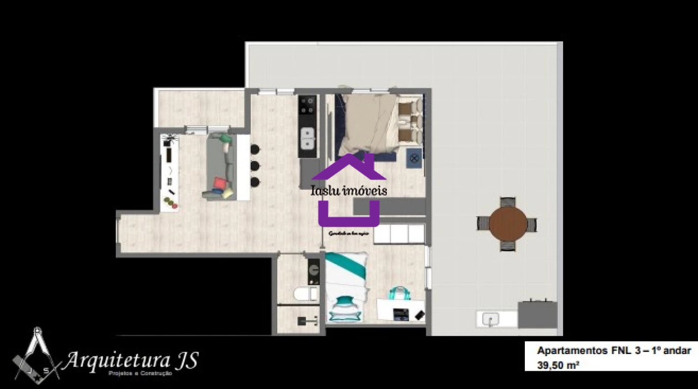 Apartamento, 1 quarto, 40 m² - Foto 6