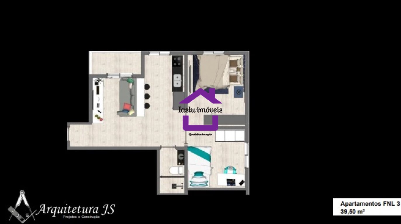 Apartamento, 1 quarto, 40 m² - Foto 7