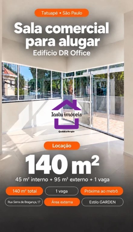Loja-Salão, 140 m² - Foto 1