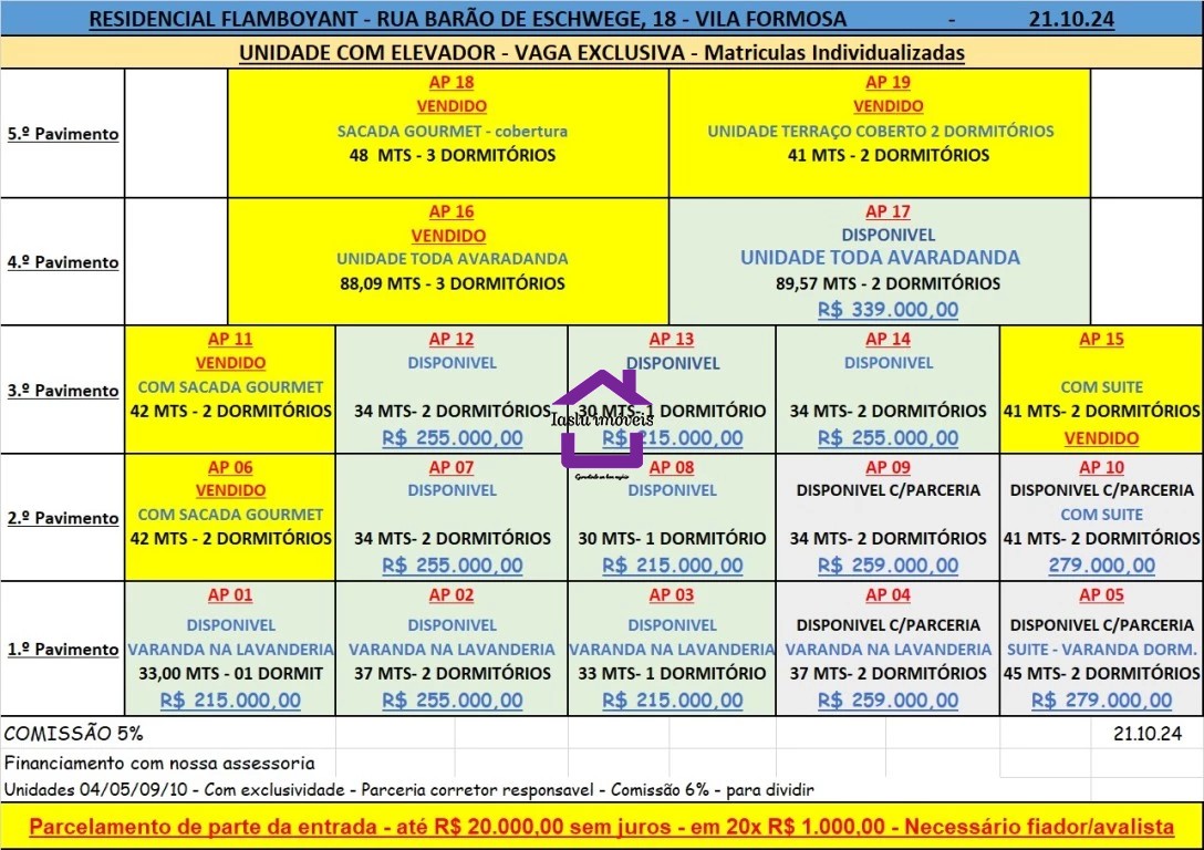 Apartamento à venda com 2 quartos, 48m² - Foto 20