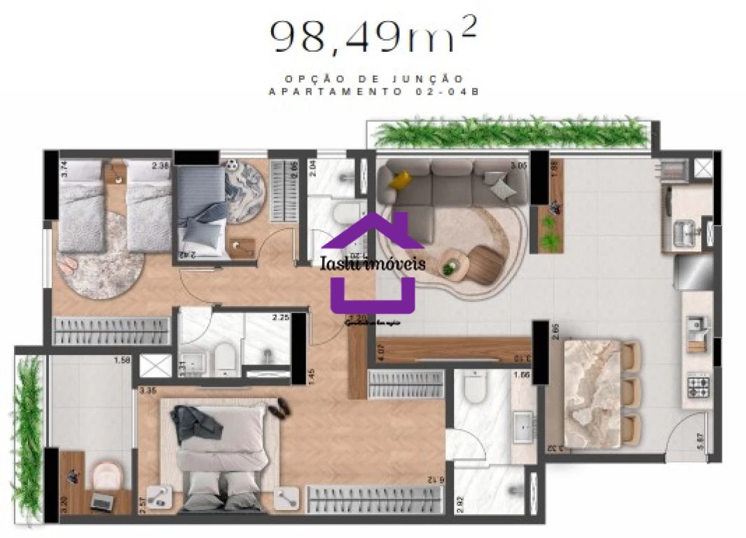 Apartamento à venda com 3 quartos, 180m² - Foto 44