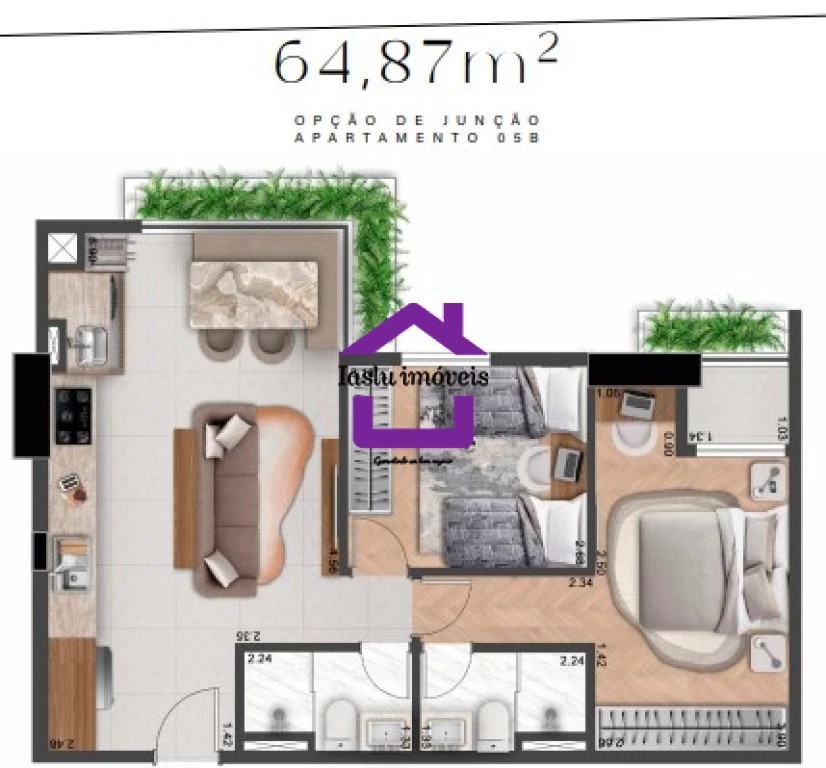 Apartamento à venda com 3 quartos, 180m² - Foto 45
