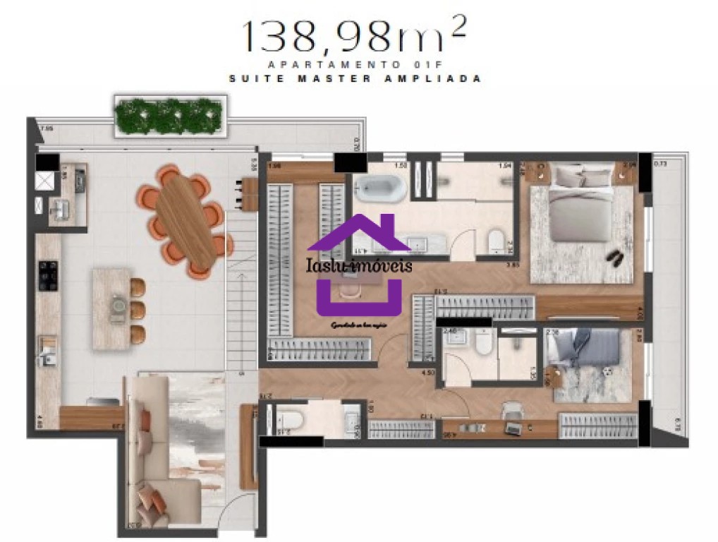 Apartamento à venda com 3 quartos, 180m² - Foto 51