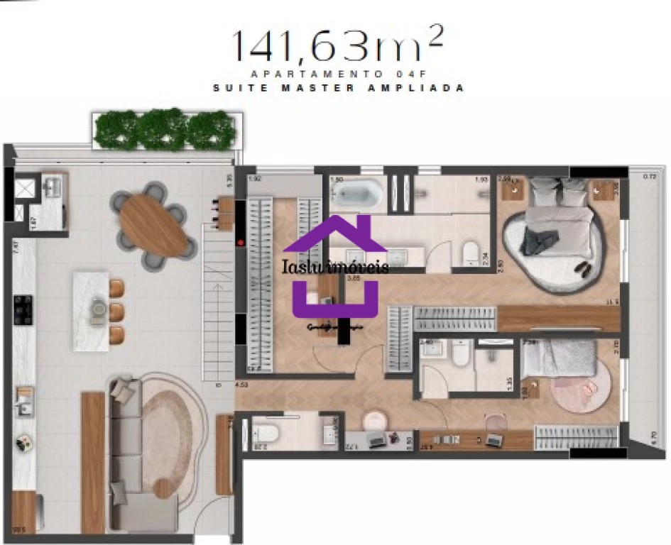 Apartamento à venda com 3 quartos, 180m² - Foto 52