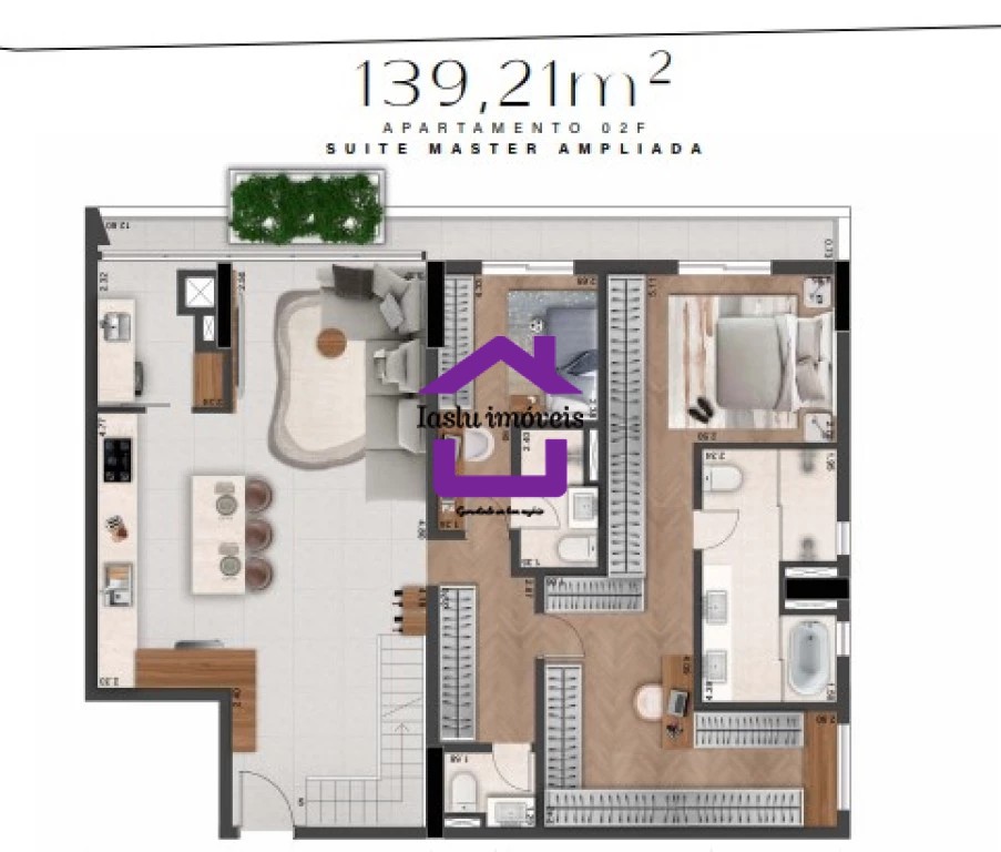 Apartamento à venda com 3 quartos, 180m² - Foto 53