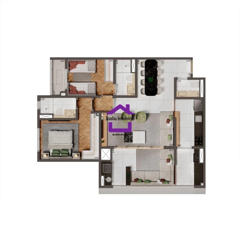 Apartamento, 2 quartos, 84 m² - Foto 17