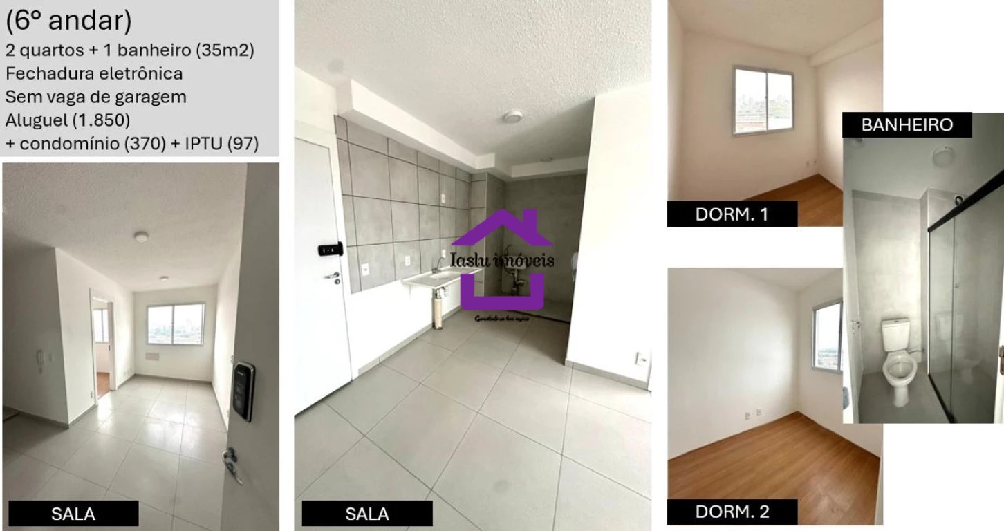 Apartamento, 2 quartos, 35 m² - Foto 7