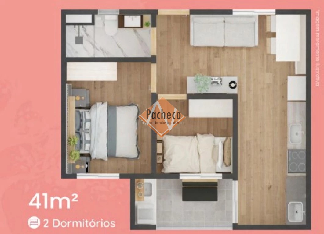 Apartamento à venda com 1 quarto, 24m² - Foto 20