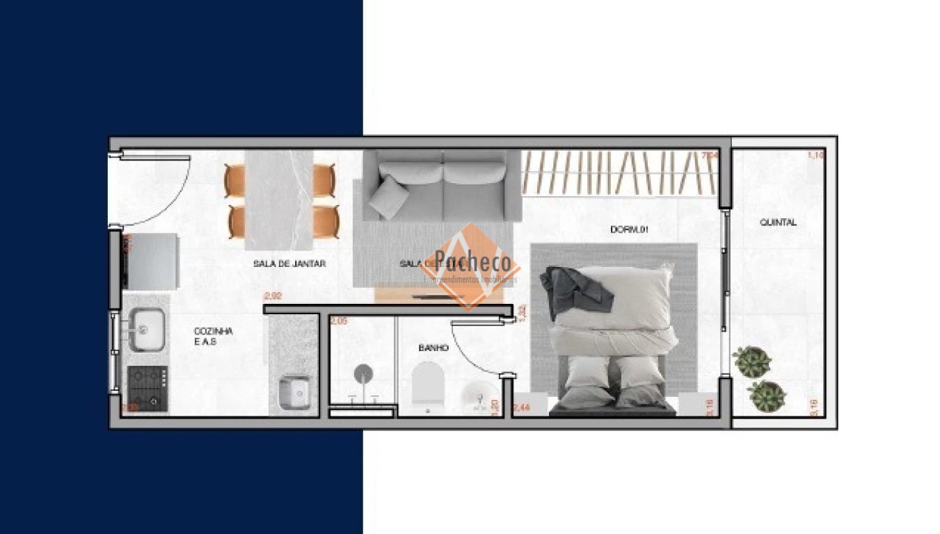 Apartamento, 1 quarto, 30 m² - Foto 5