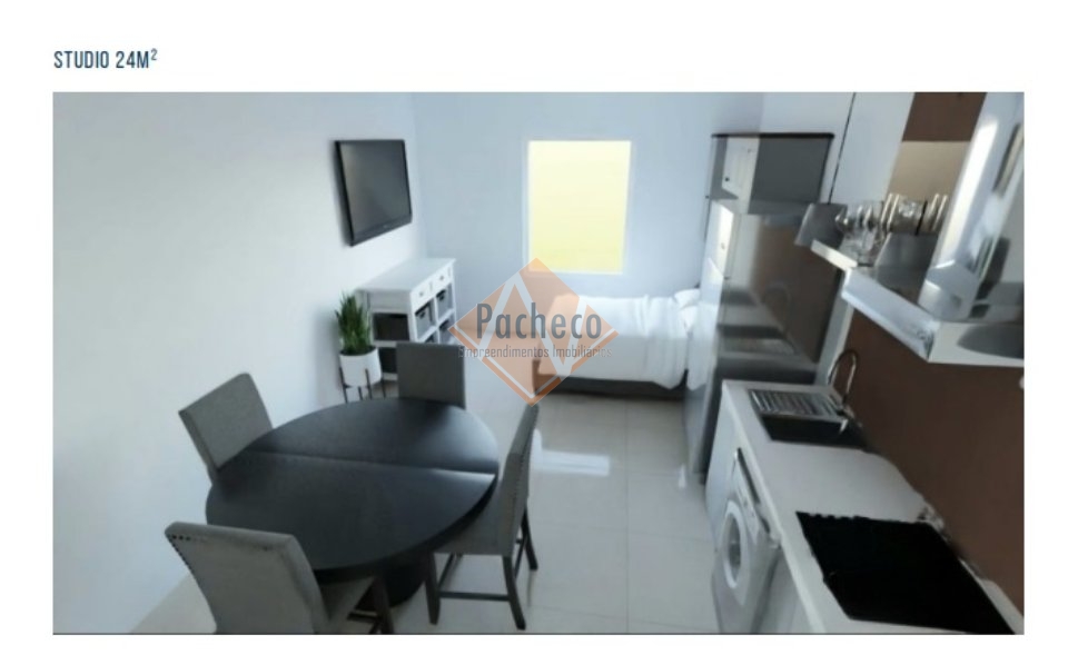 Apartamento à venda com 1 quarto, 25m² - Foto 8