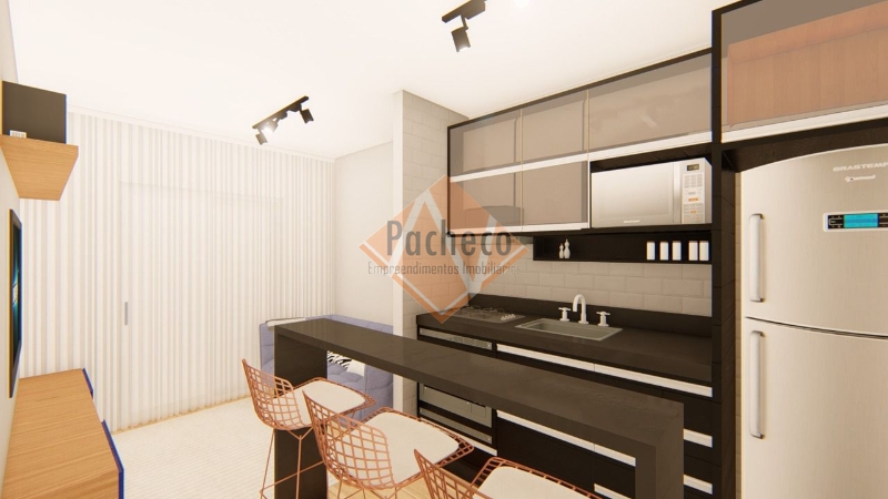 Apartamento à venda com 2 quartos, 45m² - Foto 3