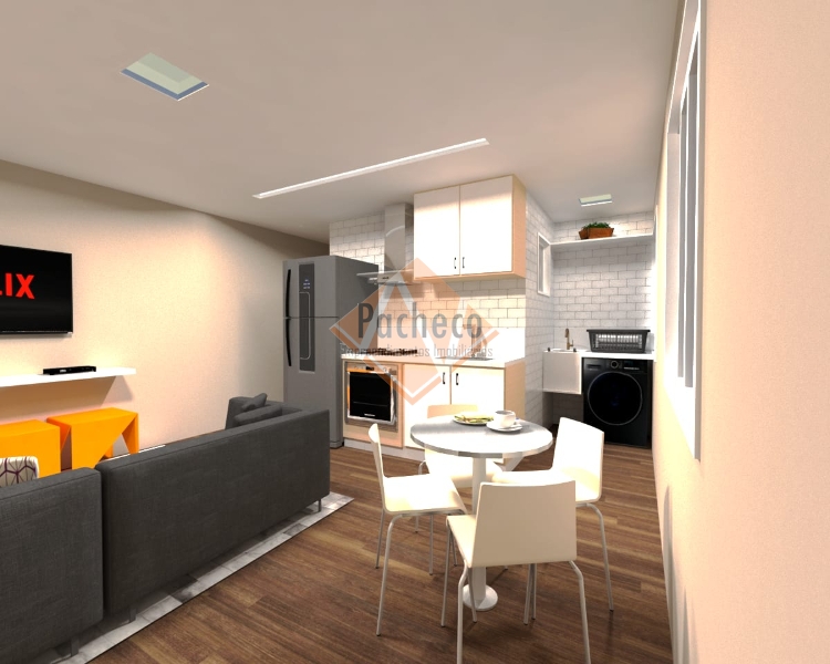 Apartamento à venda com 2 quartos, 40m² - Foto 3