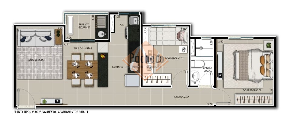 Apartamento à venda com 2 quartos, 43m² - Foto 38