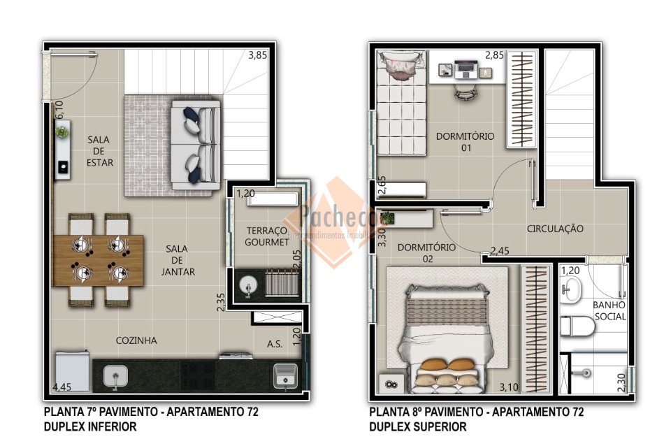 Apartamento à venda com 2 quartos, 43m² - Foto 32