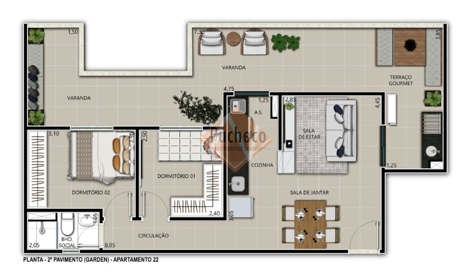 Apartamento à venda com 2 quartos, 43m² - Foto 35