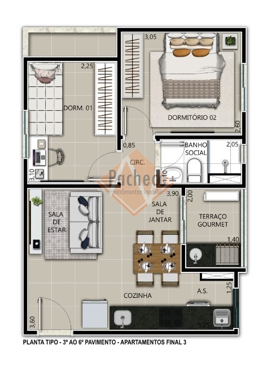 Apartamento à venda com 2 quartos, 43m² - Foto 31