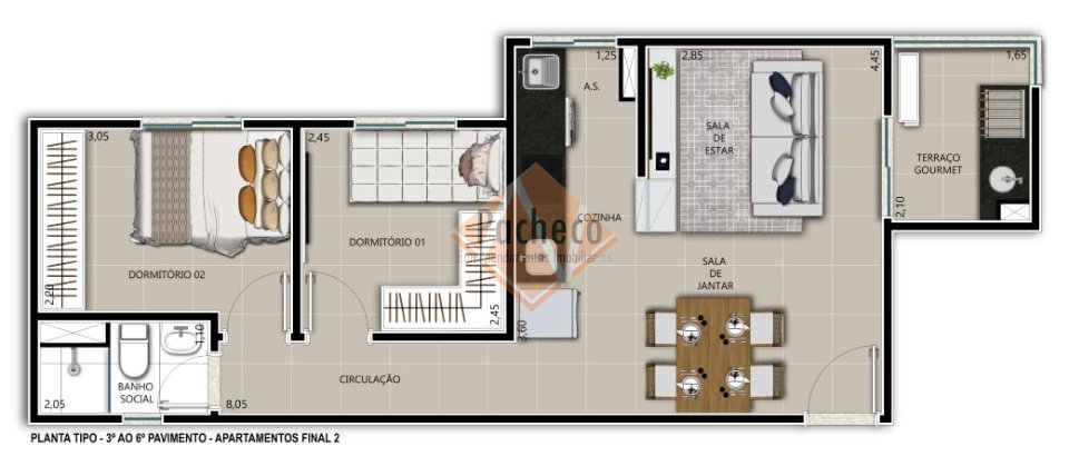 Apartamento à venda com 2 quartos, 43m² - Foto 30