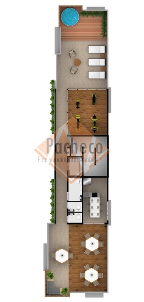 Apartamento à venda com 2 quartos, 35m² - Foto 8