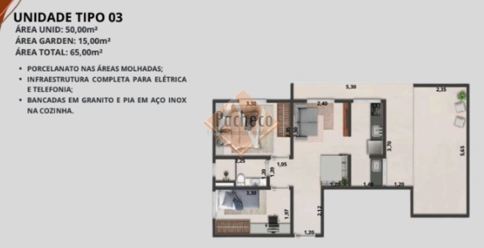 Apartamento à venda com 2 quartos, 50m² - Foto 12