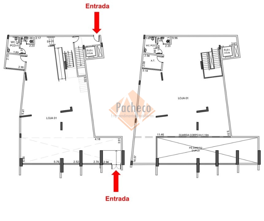 Loja-Salão à venda e aluguel, 467m² - Foto 2