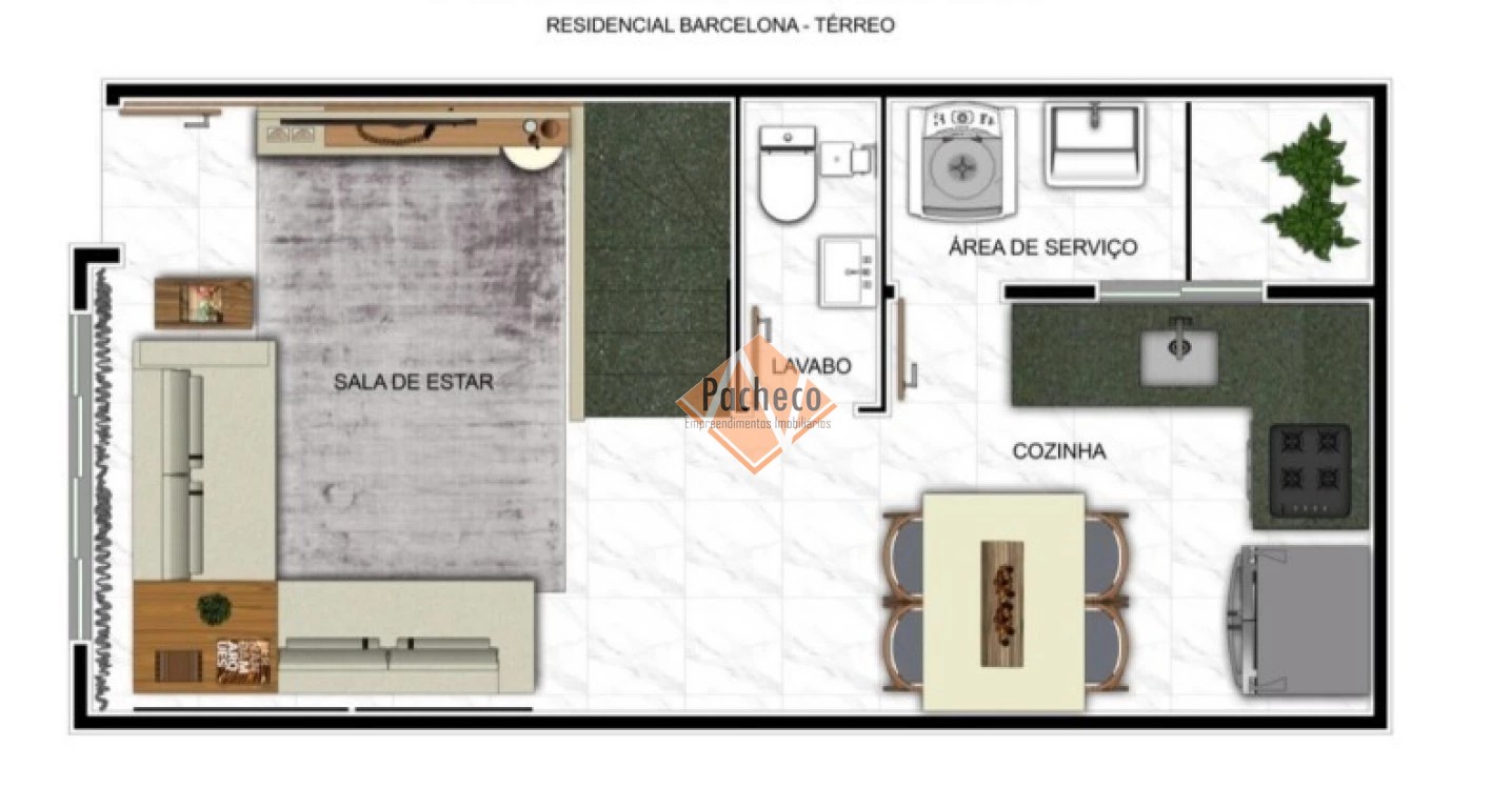 Casa de Condomínio, 2 quartos - Foto 2