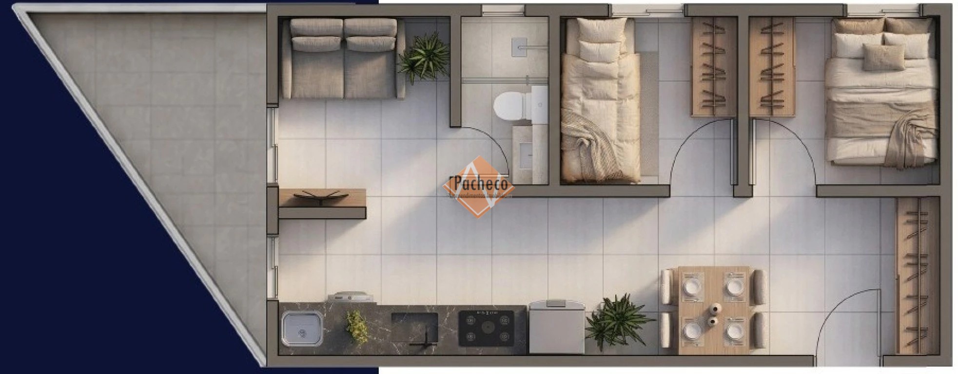 Apartamento, 1 quarto, 30 m² - Foto 6