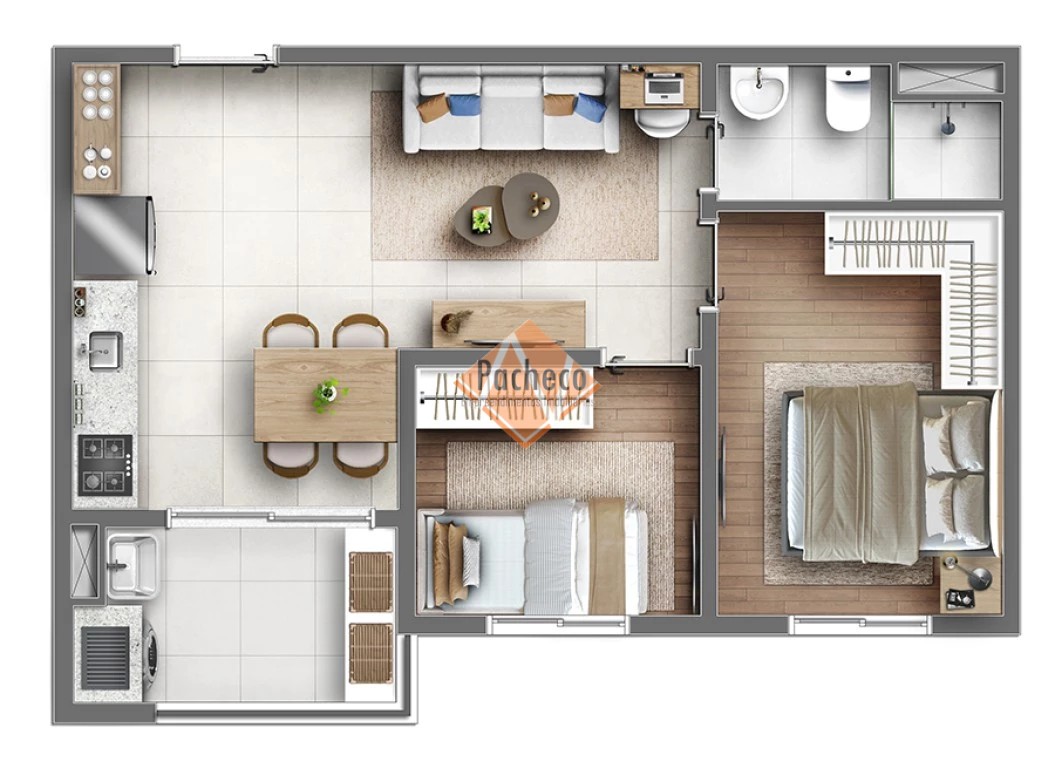 Apartamento, 2 quartos, 41 m² - Foto 30