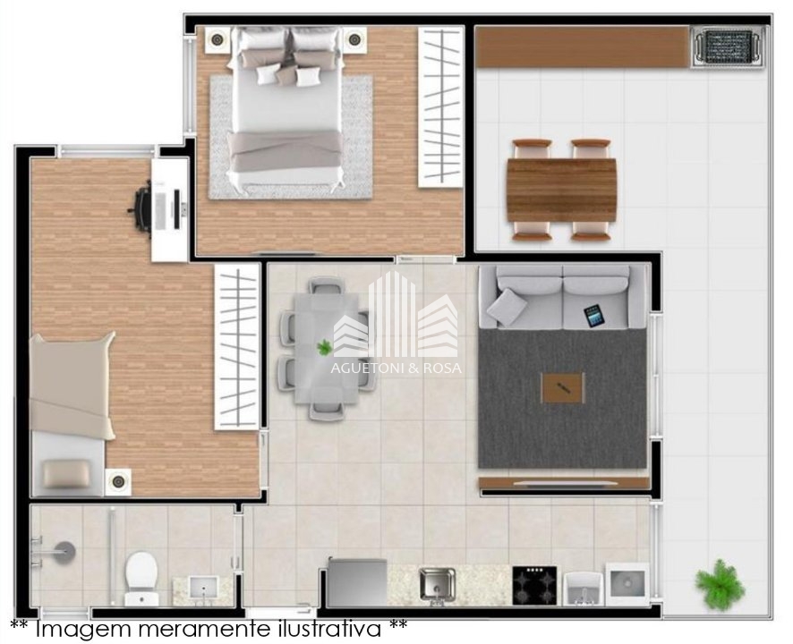 Apartamento à venda com 2 quartos, 44m² - Foto 38