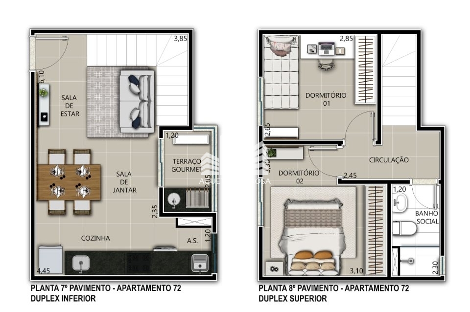 Apartamento à venda com 2 quartos, 41m² - Foto 26