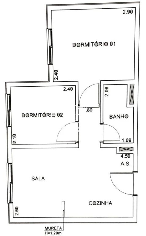 Apartamento à venda com 2 quartos, 32m² - Foto 19