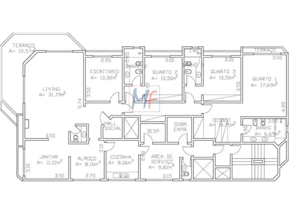 Apartamento, 3 quartos, 220 m² - Foto 19