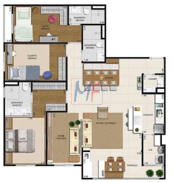 Apartamento à venda com 4 quartos, 110m² - Foto 20