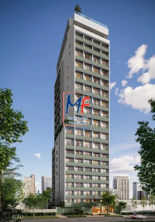 Apartamento, 1 quarto, 31 m² - Foto 1